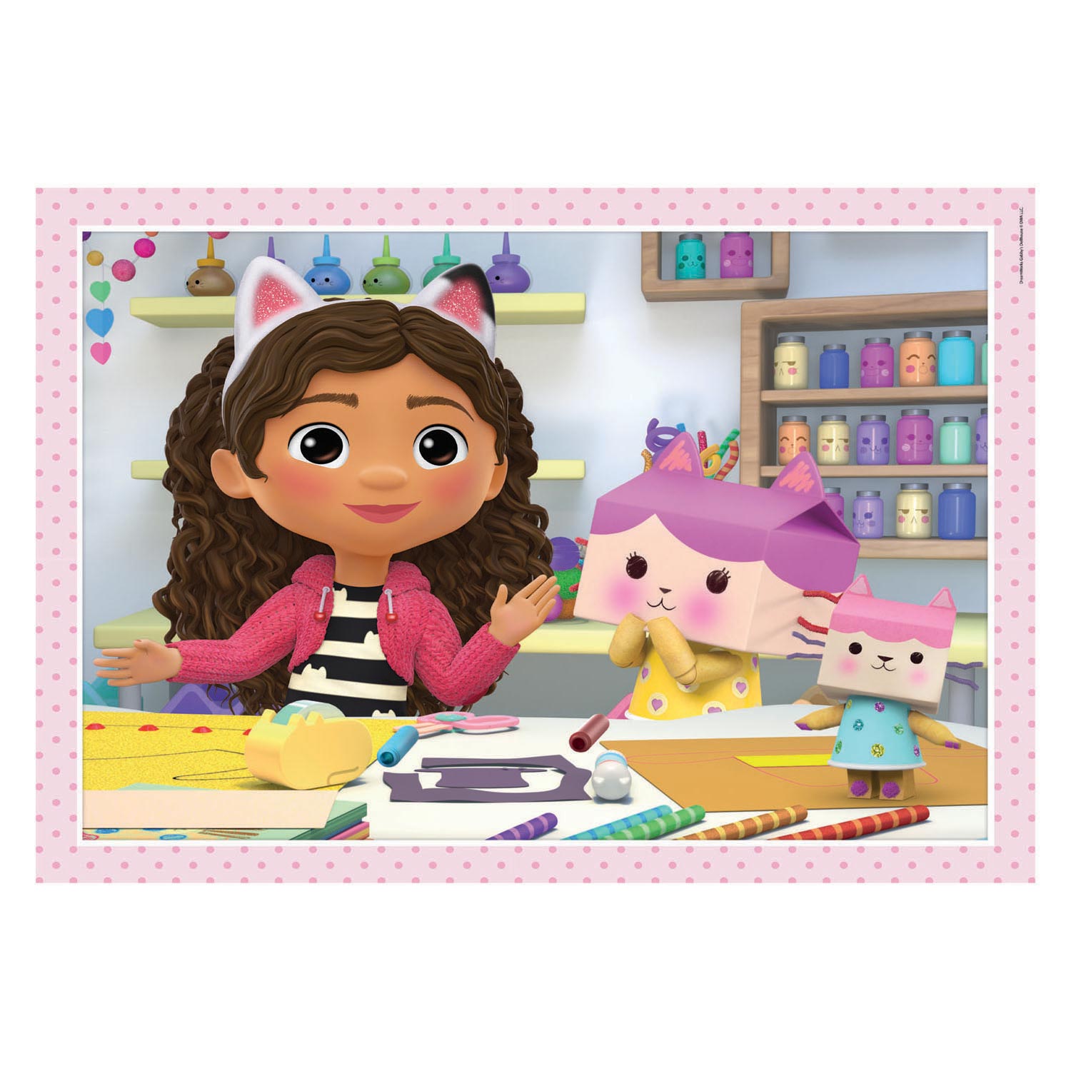 Clementoni 4in1 Puzzel Gabby's Poppenhuis 2