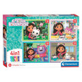Clementoni 4in1 Puzzel Gabby's Poppenhuis