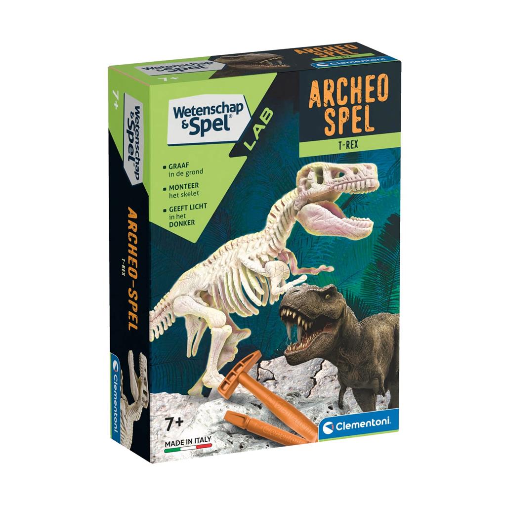 Clementoni Archeospel T-rex Fluor