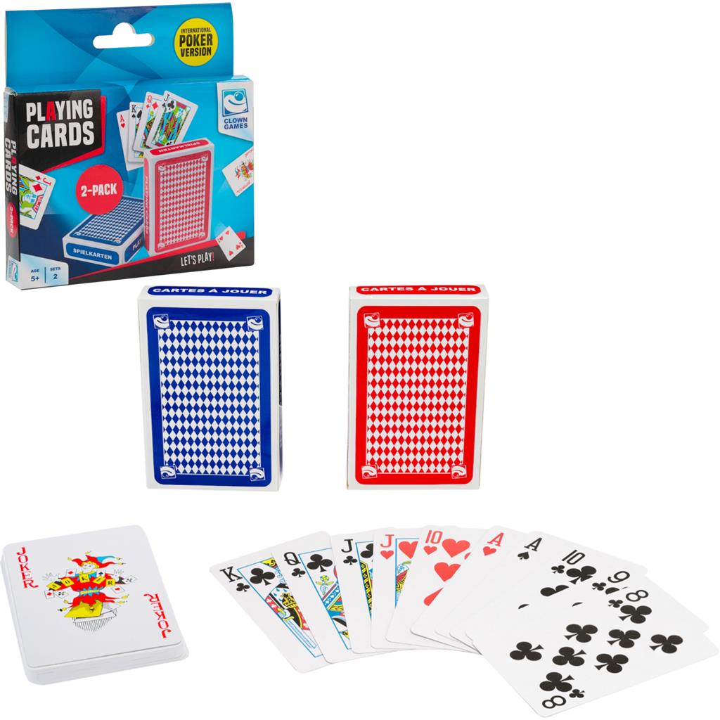 Clown Games Speelkaarten Internationaal Set