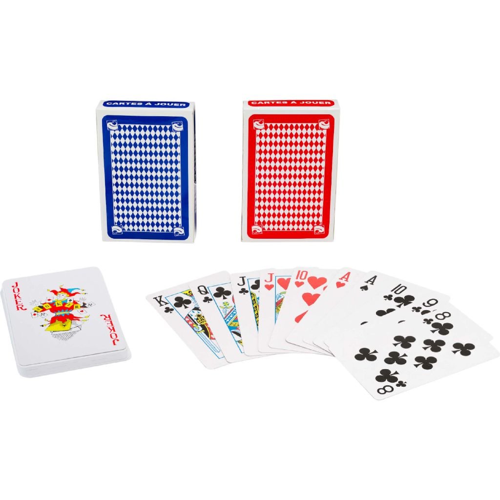 Clown Games Speelkaarten Internationaal Set voorbeeld
