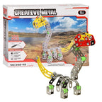 Constructieset Metaal Dino 122 dlg