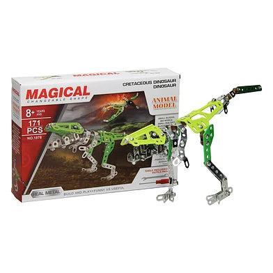 Constructieset Metaal Dino 171dlg
