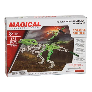 Constructieset Metaal Dino 171dlg