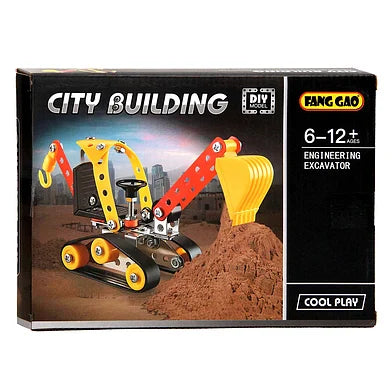 Constructieset Mini Graver Rupsbanden 93dlg