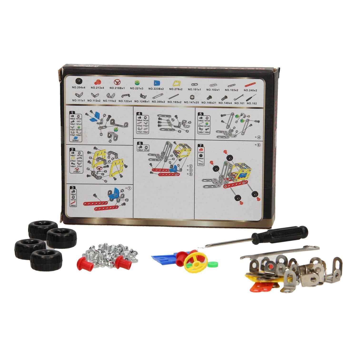 Constructieset Heftruck 88dlg