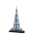 Cubic Fun 3D puzzel Burj Khalifa LED compleet detail