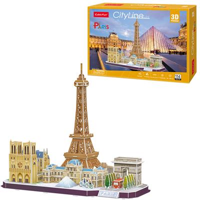 Cubic Fun 3D puzzel City Line Parijs