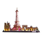 Cubic Fun 3D puzzel City Line Parijs LED