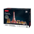 Cubic Fun 3D puzzel City Line Parijs LED