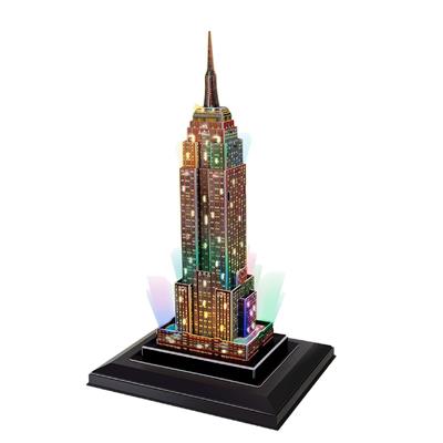 Cubic Fun 3D puzzel Empire State Building LED