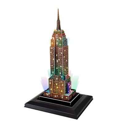 Cubic Fun 3D puzzel Empire State Building LED