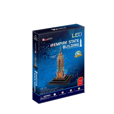 Cubic Fun 3D puzzel Empire State Building LED