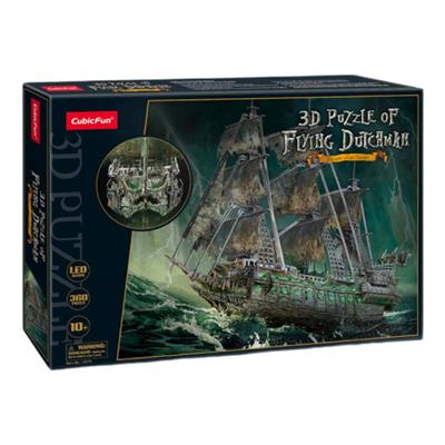 Cubic Fun 3D puzzel Flying Dutchman LED doos
