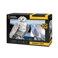 National Geographic 3D puzzel Sneeuw uil doos