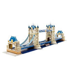 Cubic Fun 3D puzzel NG the Tower Bridge compleet detail
