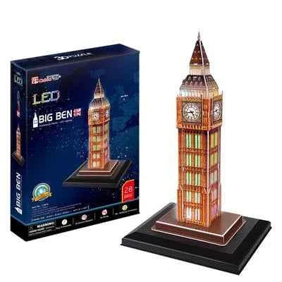 Cubic Fun 3D Puzzel Big Ben met LED