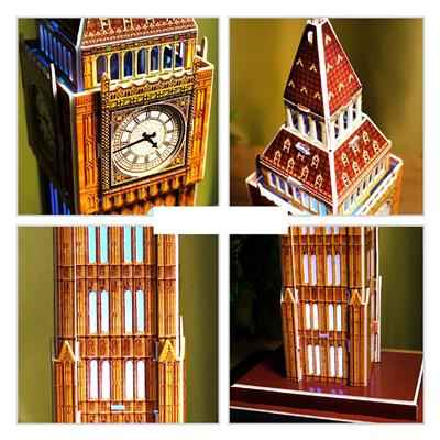 Cubic Fun 3D Puzzel Big Ben met LED