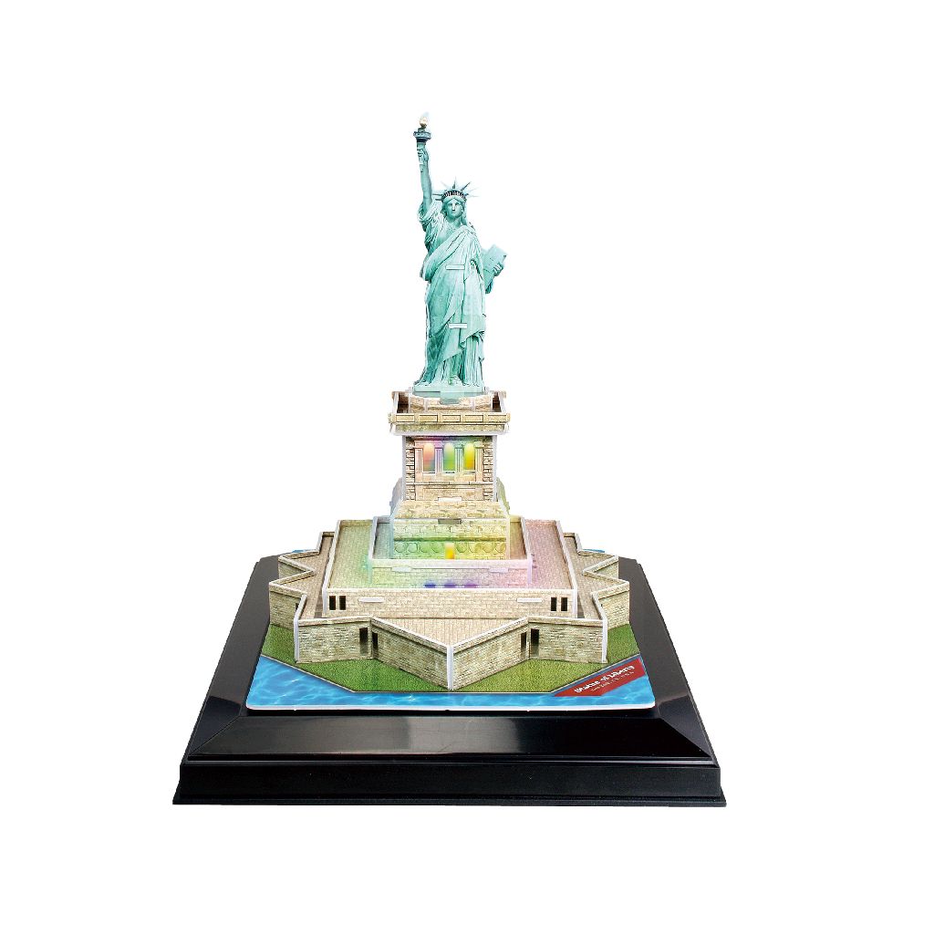 Cubic Fun 3d Puzzel Statue of Liberty LED