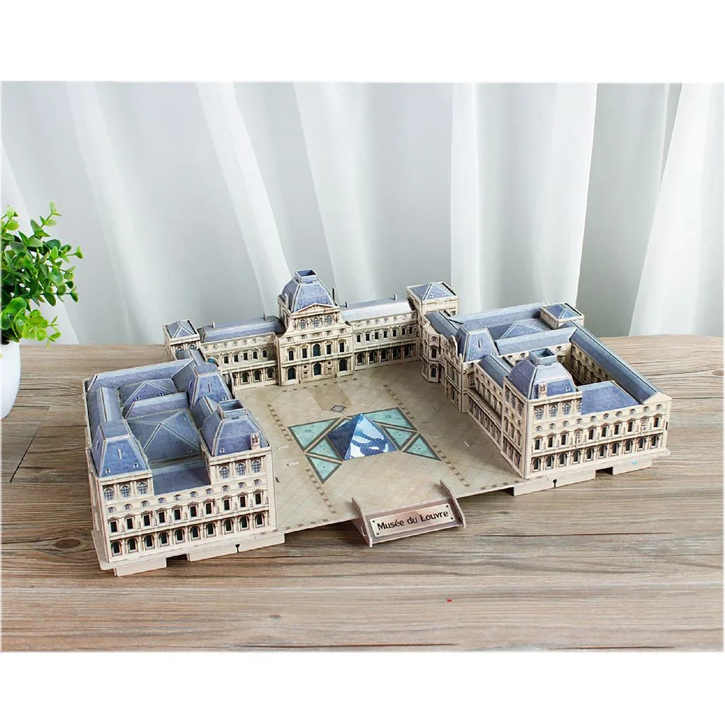 Cubic Fun 3d Puzzel The Louvre LED