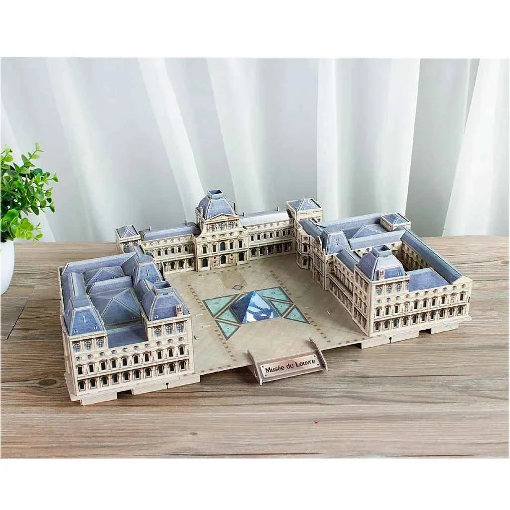 Cubic Fun 3d Puzzel The Louvre LED