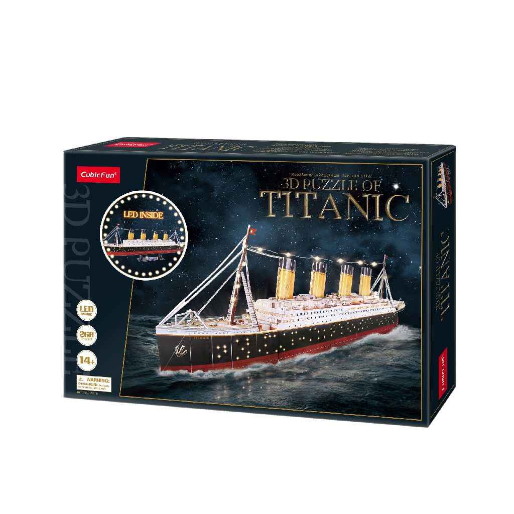 Cubic Fun 3d Puzzel Titanic LED