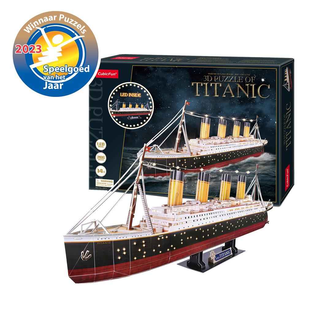Cubic Fun 3d Puzzel Titanic LED