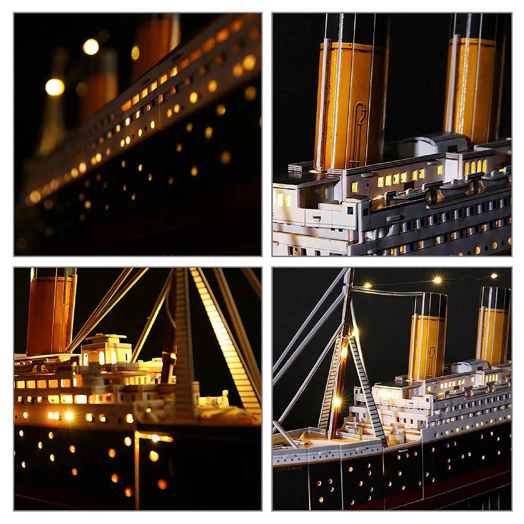Cubic Fun 3d Puzzel Titanic LED