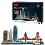 Cubic Fun 3D Puzzel Cityline San Francisco