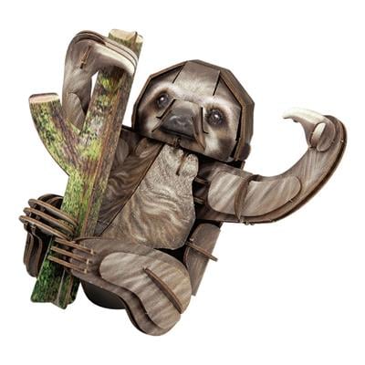 Cubic Fun 3D Puzzel NG Wild Animals Sloth