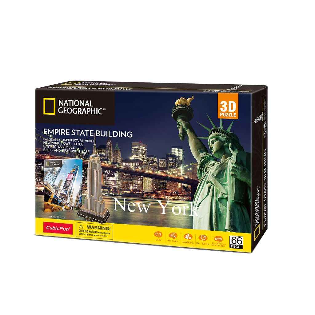 Cubic Fun 3d Puzzel NG The Empire State Building