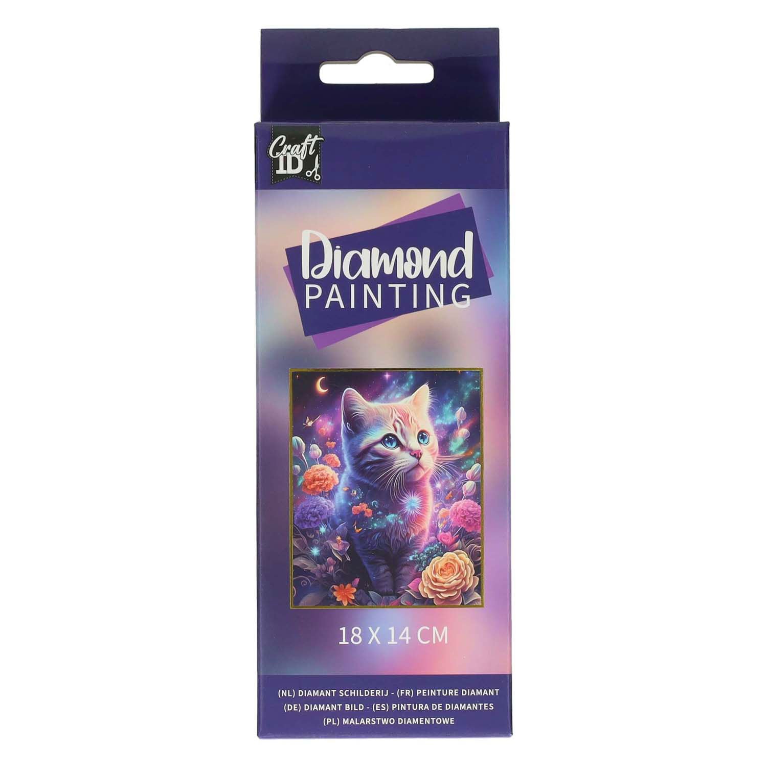 Diamond Painting Dieren Design Kitten