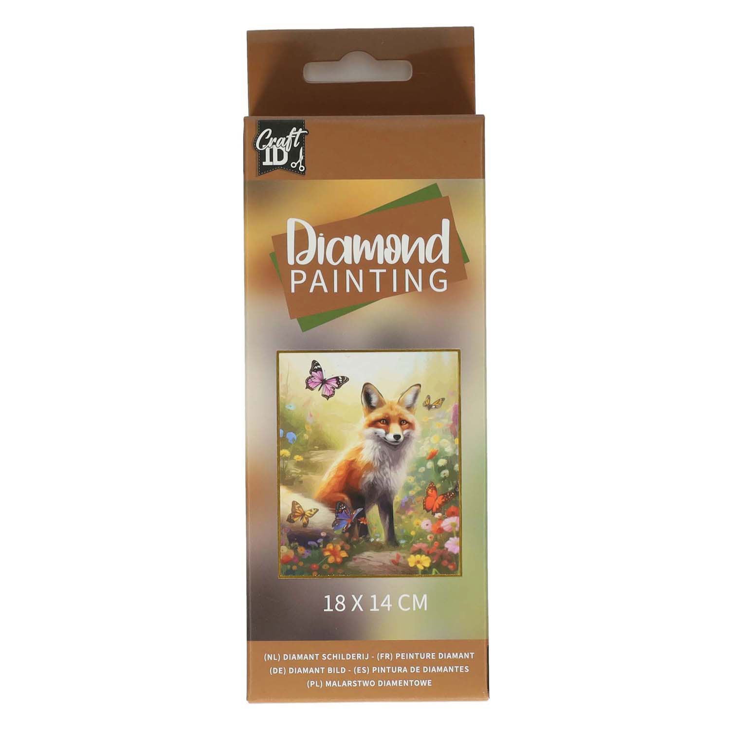 Diamond Painting Dieren Design Vos