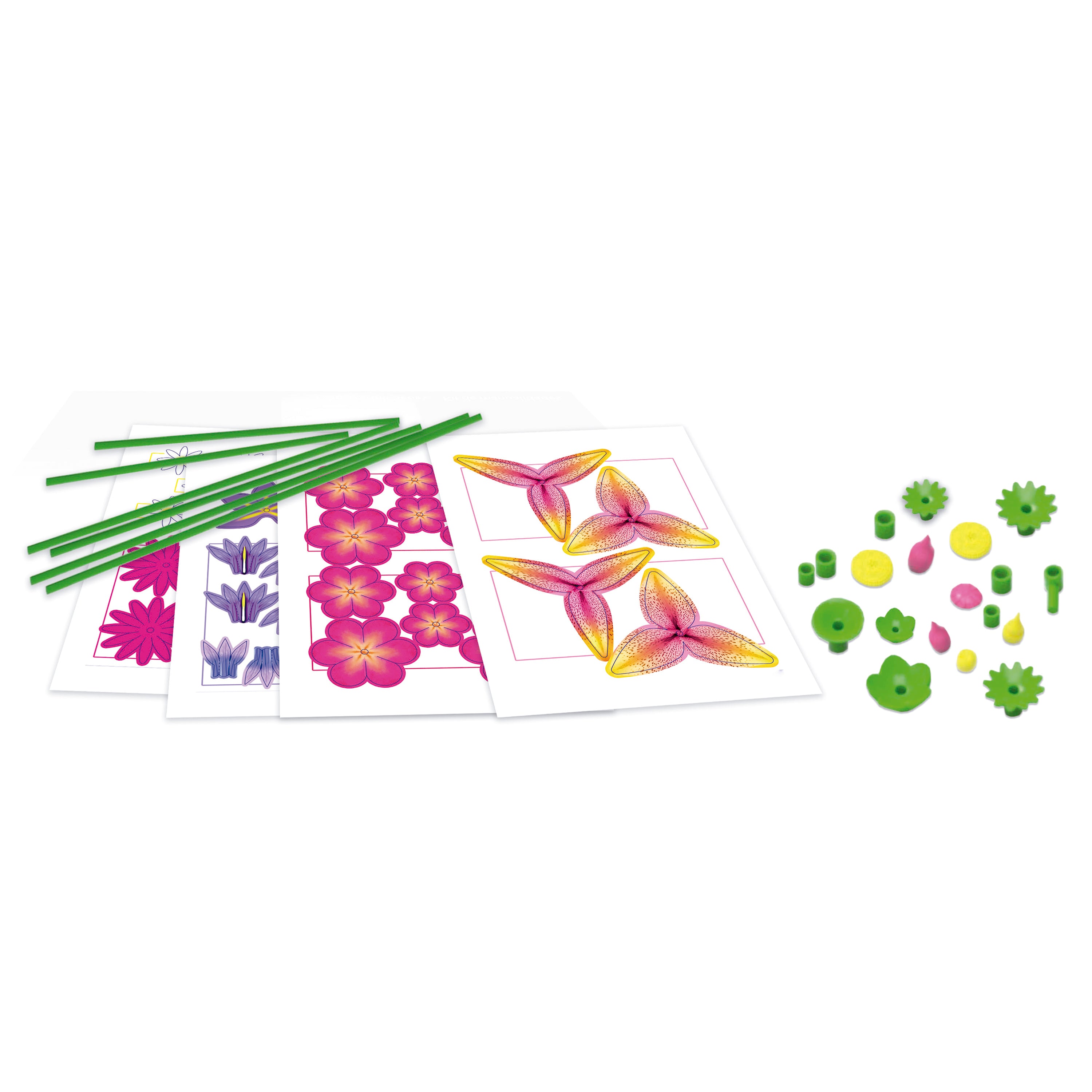 Educa Floral Art Wild Bouquet voorbeeld