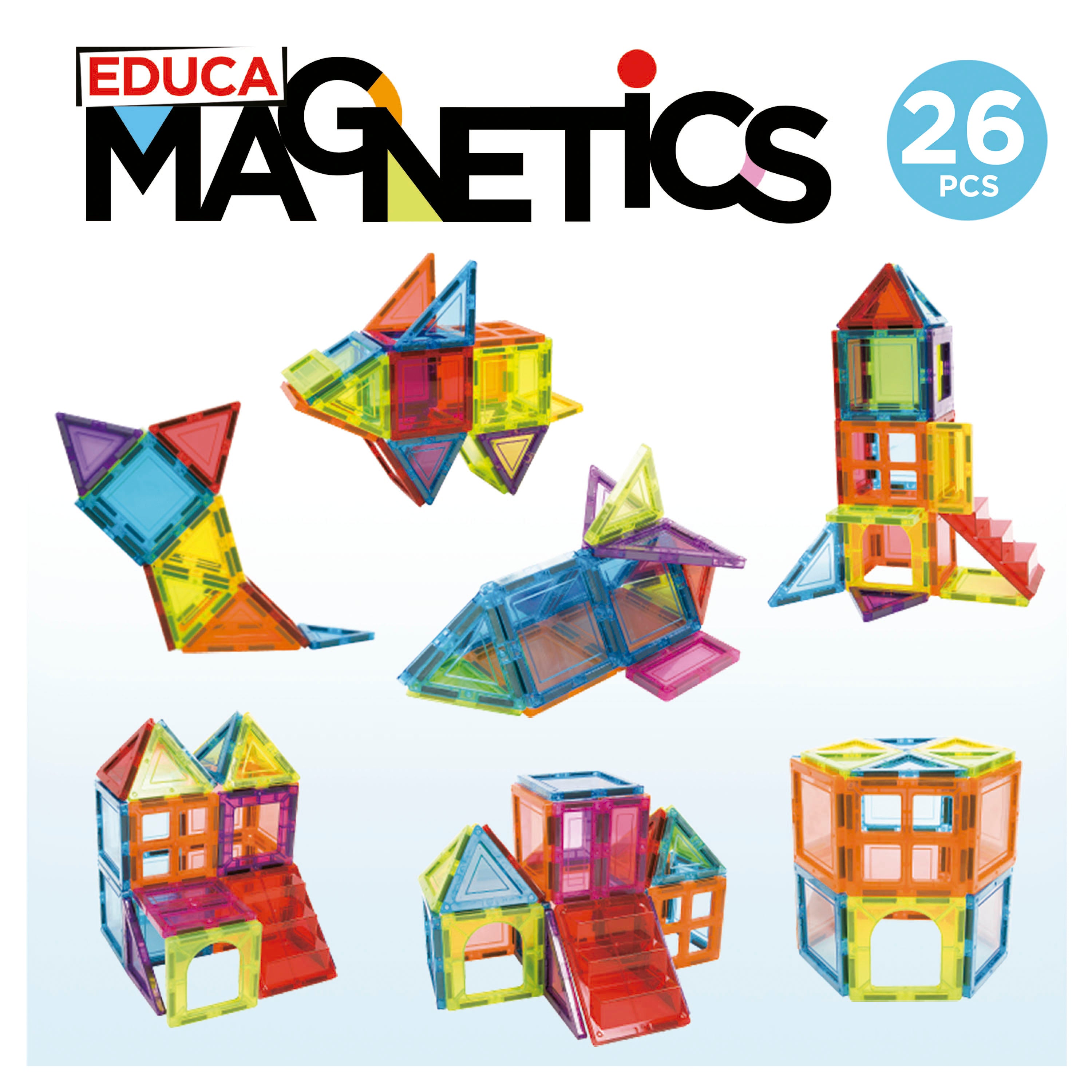Educa Magnetics 26 pieces voorbeeld