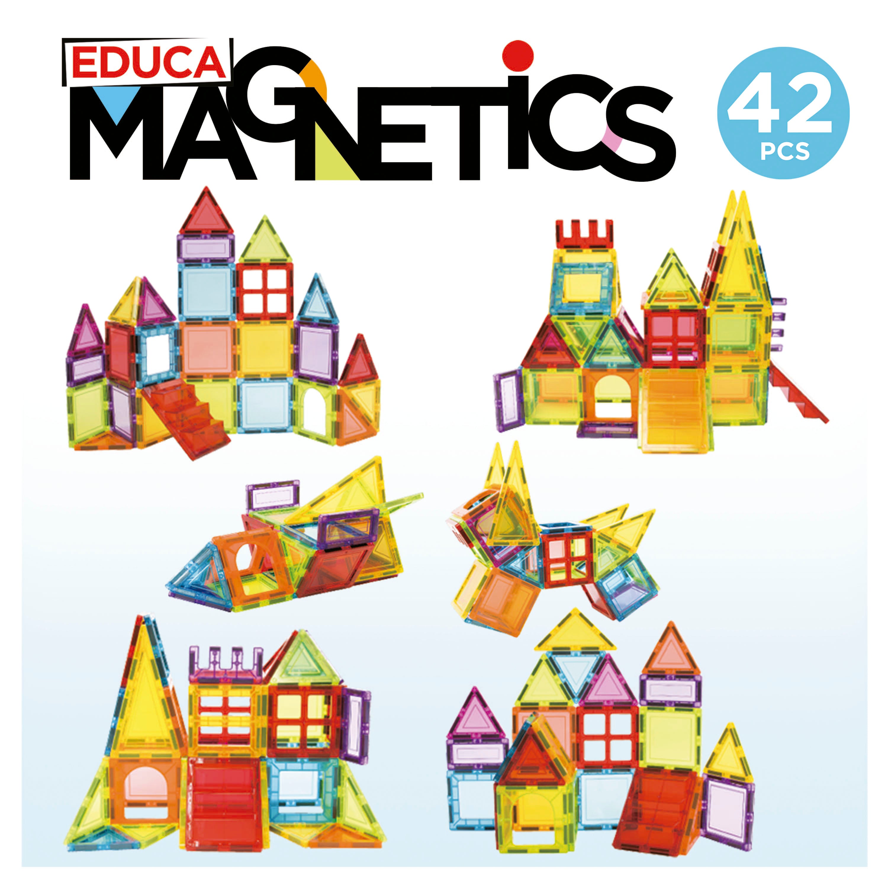 Educa Magnetics 42 pieces voorbeeld