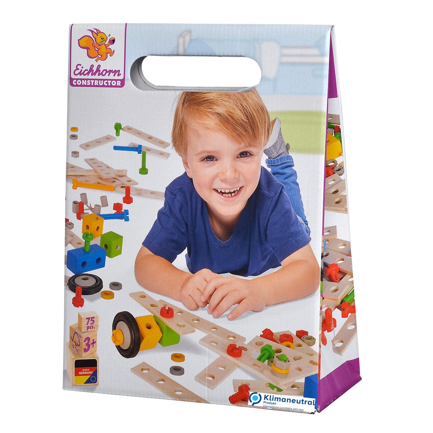Eichhorn Constructor Uitbreidingsset 75dlg verpakking