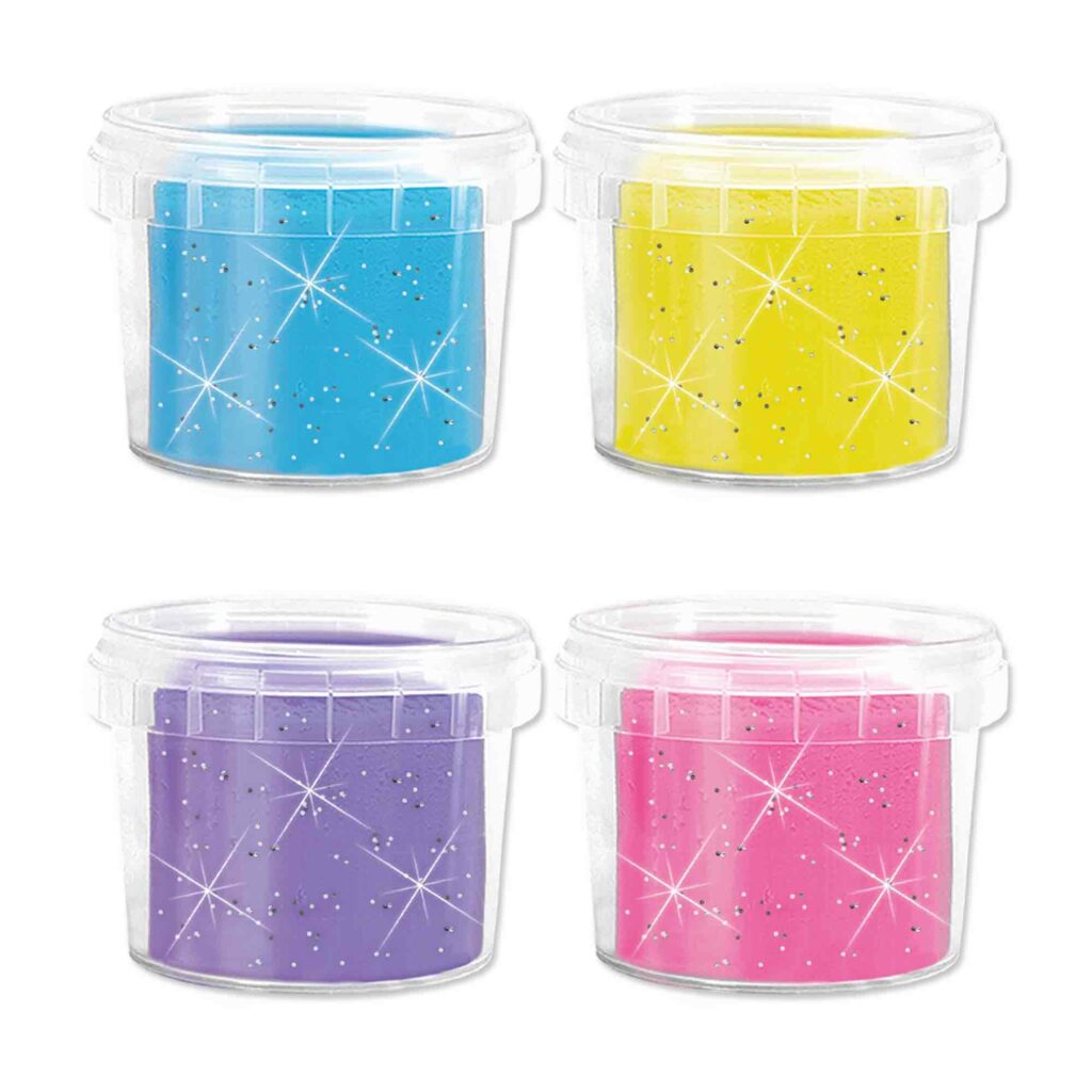 SES Feel good klei – Sparkle (4x90gr)