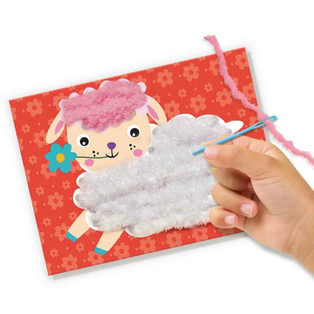 SES Fluffy dieren borduren