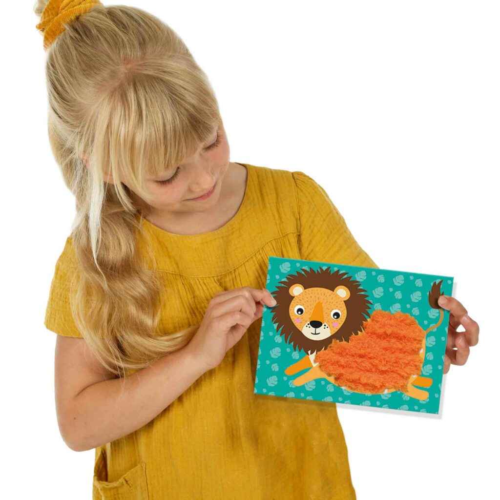 SES Fluffy dieren borduren