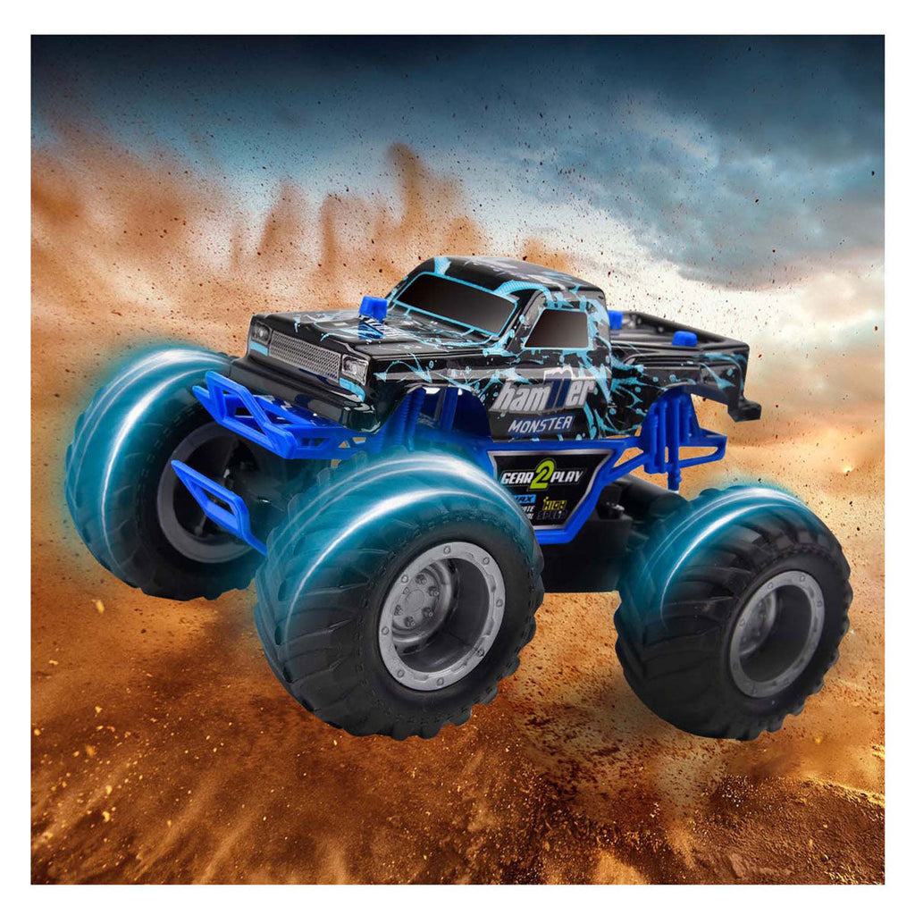 Gear2Play RC Bestuurbare Auto Monster Hammer thema