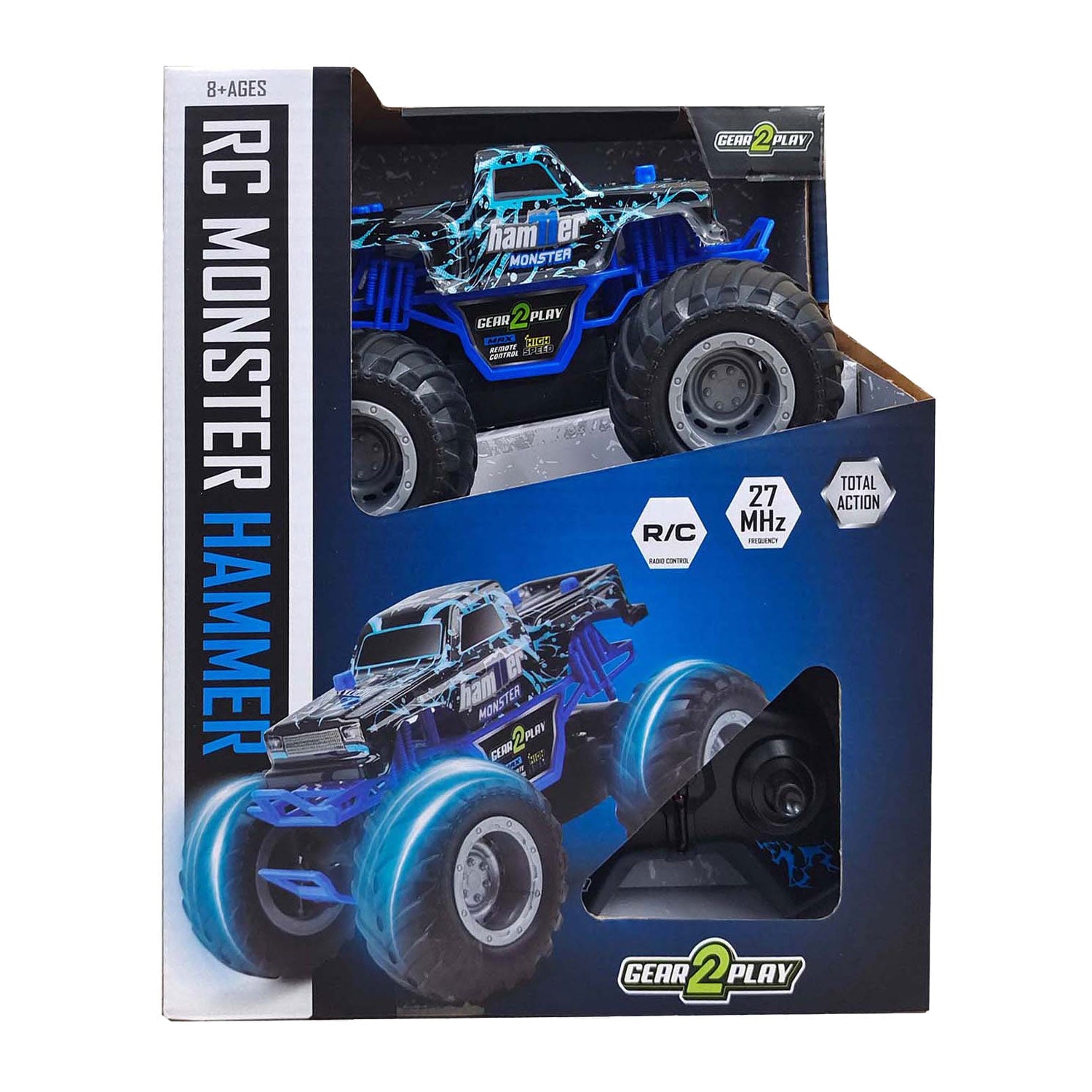 Gear2Play RC Bestuurbare Auto Monster Hammer verpakking