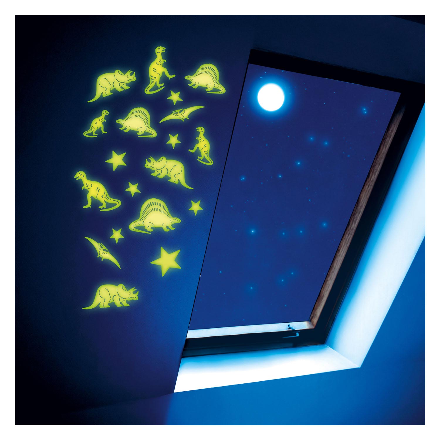 Glow n Fun Glow in the Dark Dino's voorbeeld