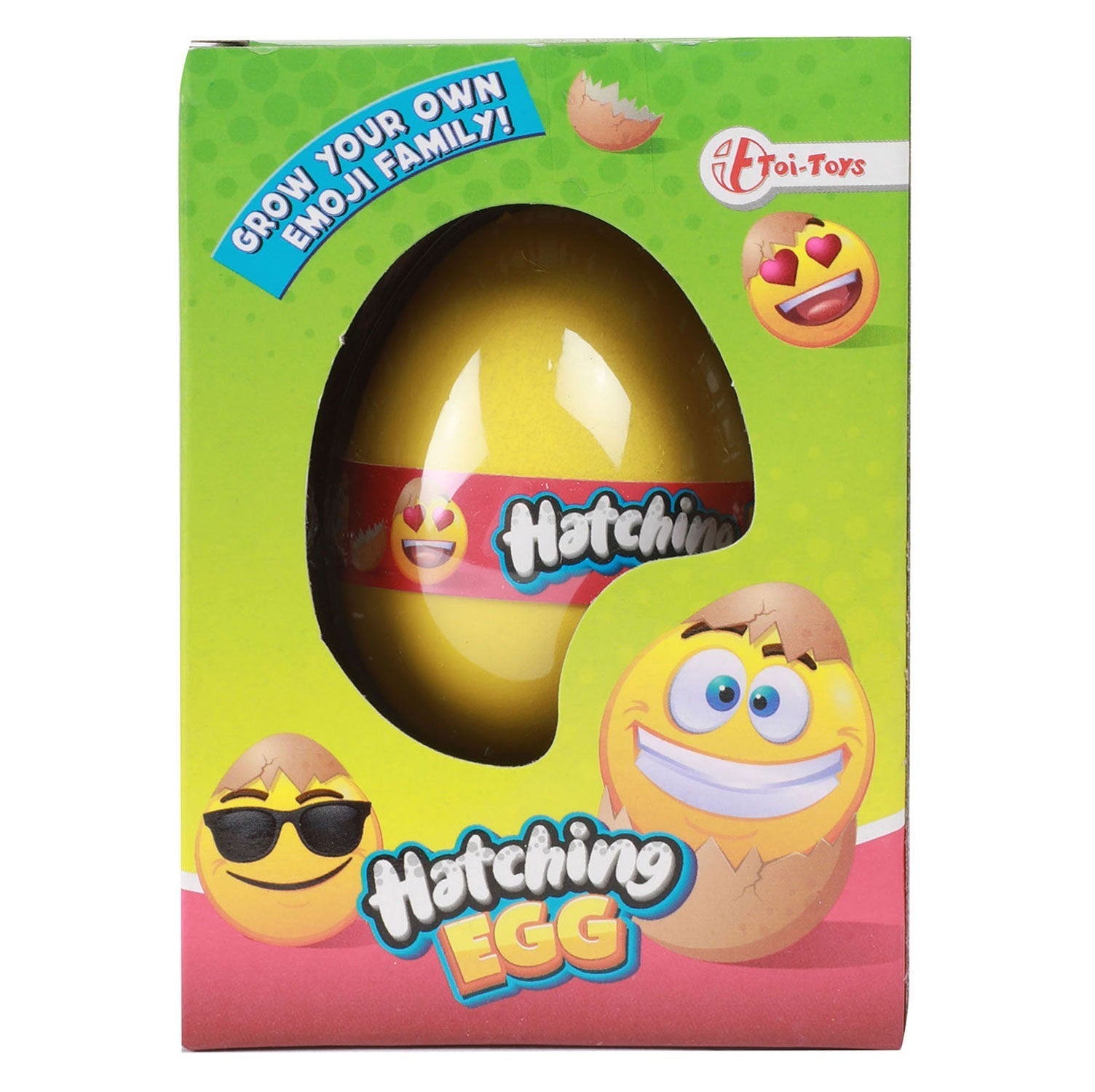 Groei-ei Lachgezicht verpakking
