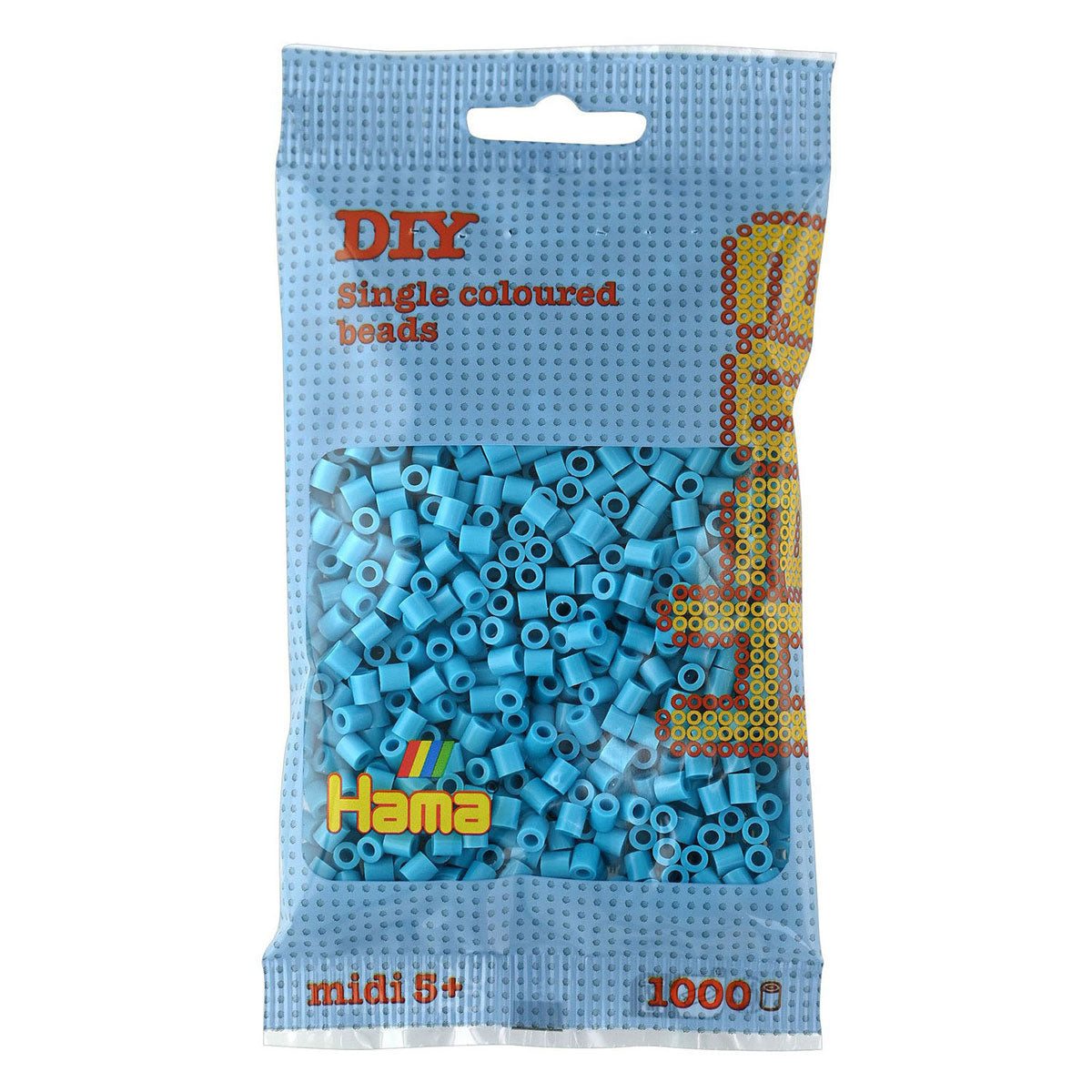 Hama Strijkkralen - Azuurblauw (049) 1000st
