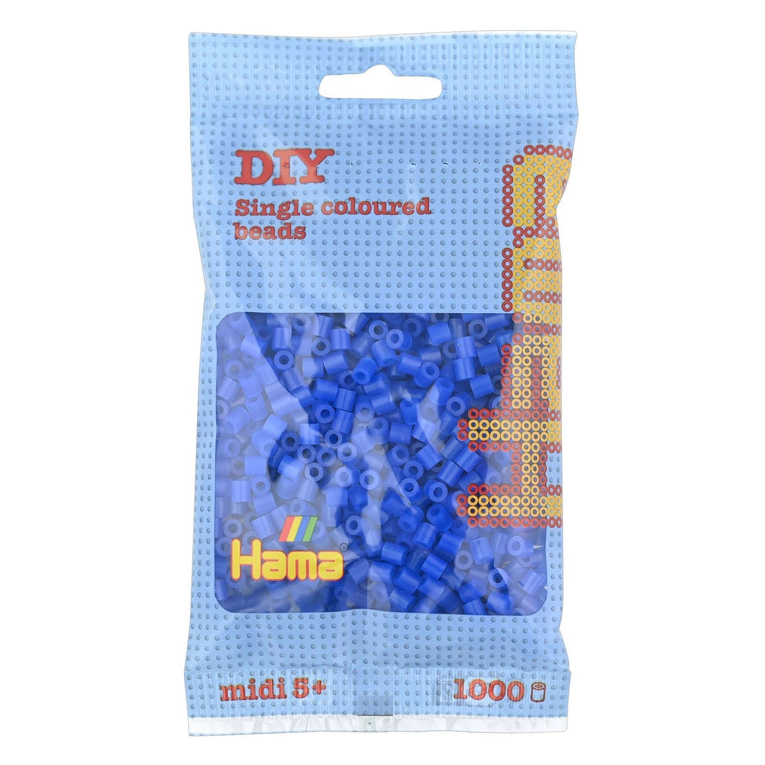 Hama Strijkkralen - Blauw Neon (036) 1000st