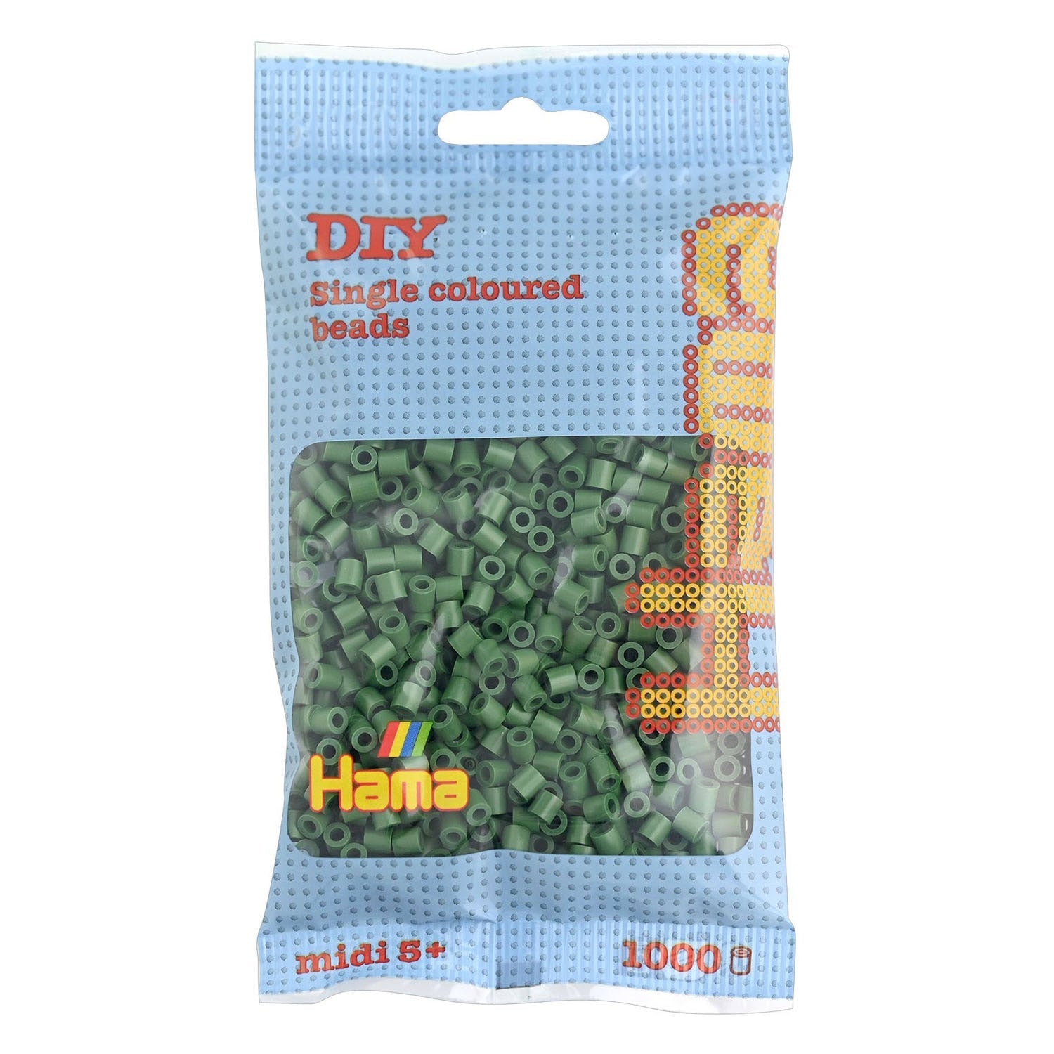 Hama Strijkkralen - Bos Groen 1000st