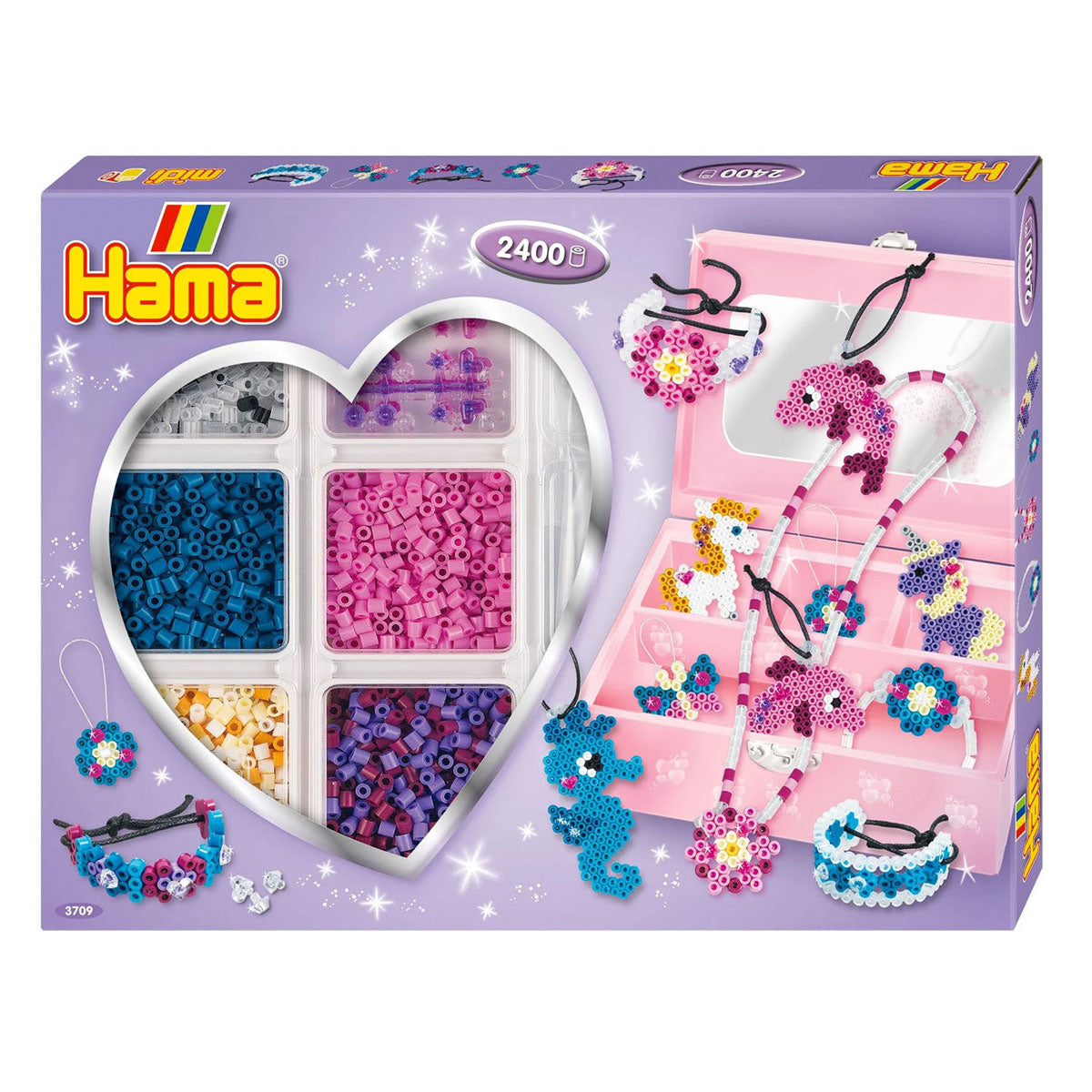 Hama Strijkkralenset Sieraden Maken Paars