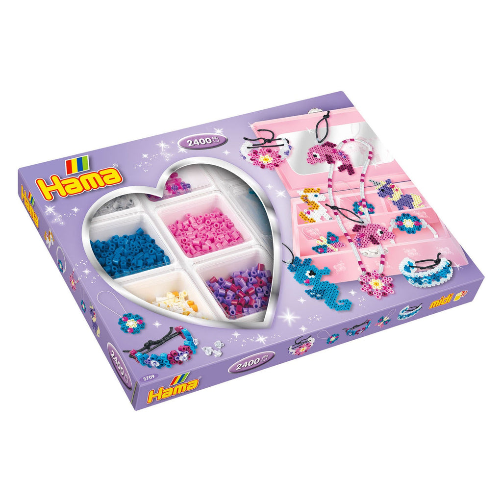 Hama Strijkkralenset Sieraden Maken Paars Doos