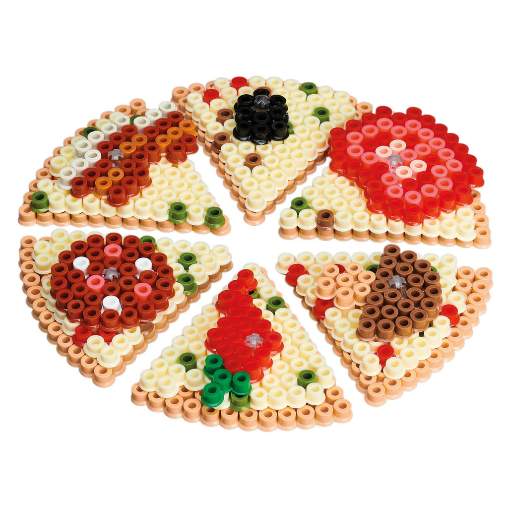Hama Strijkkralenset - Snacks 4000st pizza voorbeeld